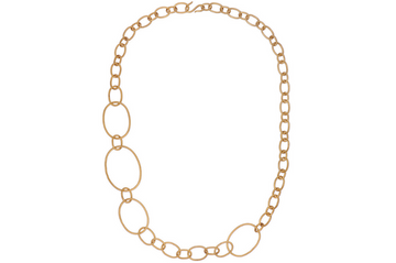 Asymmetric Chain Necklace