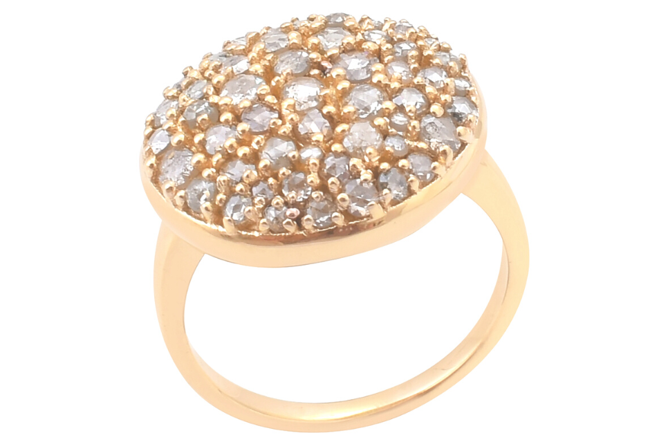 Aurora 18k Gold & Diamond Ring
