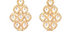 Avni Grey Diamond Slice Earrings
