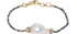 Baroque Pearl & Diamond Slice Bead Bracelet