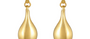 Beanie Fine Gold Earrings
