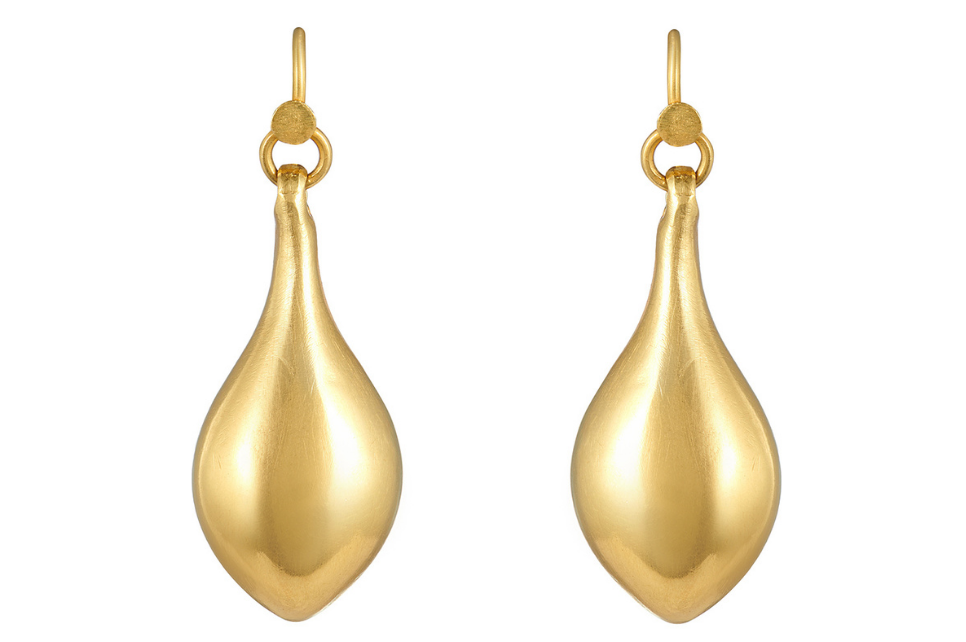 Beanie Fine Gold Earrings