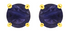 Candy Iolite Stud Earrings