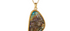 Carved Labradorite Pendant Necklace