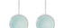 Cupcake Chalcedony Silver Earrings