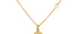 Delhi Diamond Disc Pendant Necklace