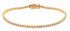 Fine Gold & Grey Diamond Tennis Bracelet