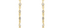 Delhi Diamond Line Earrings