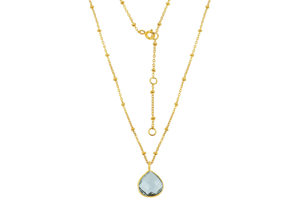 Grace Blue Topaz Pendant