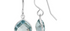 Grace Blue Topaz Silver Earrings