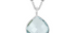 Grace Blue Topaz Silver Pendant Necklace