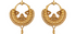 Granulation Work & Polki Diamond Fine Gold Earrings