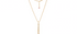 Grey Diamond & Spinel Tassel Necklace