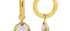 Ithaca Green Amethyst Hoops
