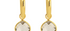 Ithaca Green Amethyst Hoops