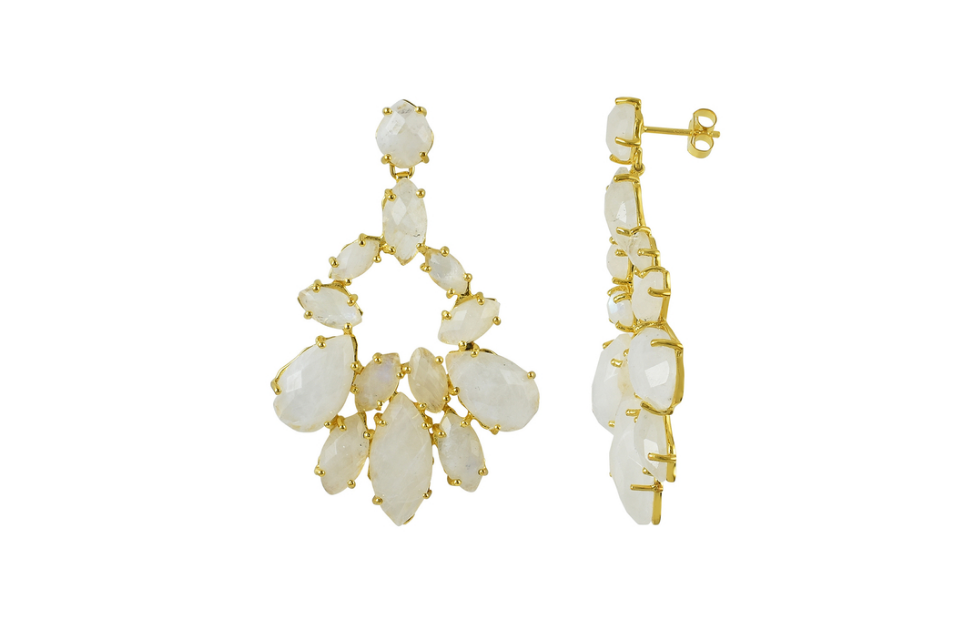 Jacqueline Moonstone Earrings