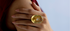 Jadau Lemon Quartz & Diamond Ring
