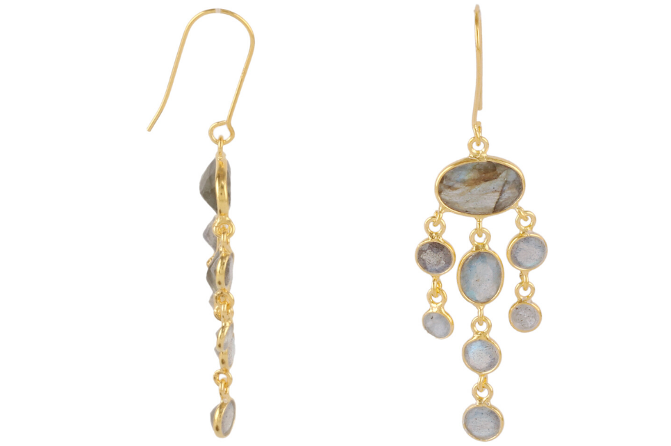 Jellyfish Labradorite Earrings