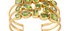 Kelly Peridot Cuff Bracelet
