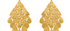 Kite Articulated Fine Gold Earrings