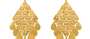 Kite Articulated Fine Gold Earrings