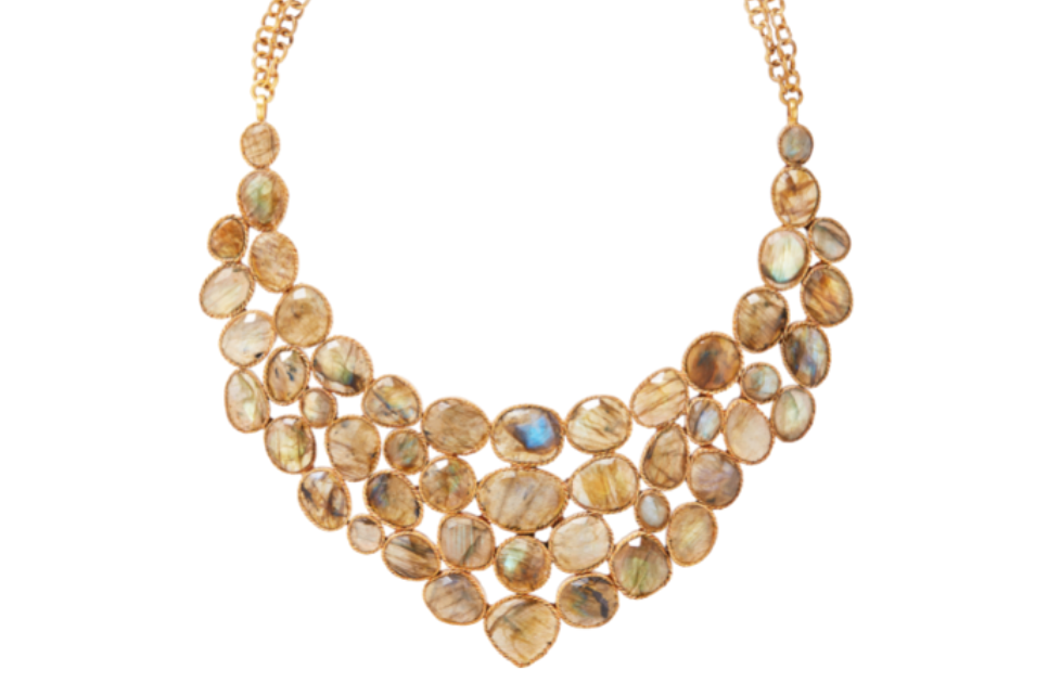 Labradorite Bib Necklace