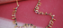 Tourmaline Leaf Charm Necklace