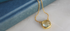 Lemon Quartz Cushion Cut Pendant Necklace