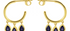 Lola Iolite Hoop Earrings