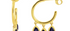 Lola Iolite Hoop Earrings