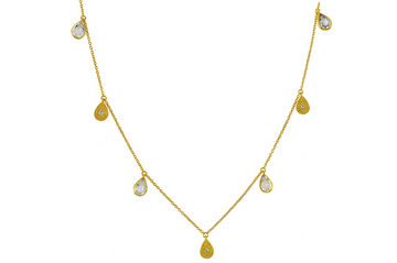 Lola Rock Crystal Charm Necklace
