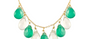 Manon Green Onyx & Green Amethyst Necklace
