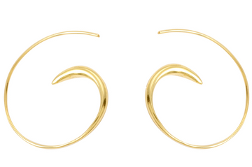 Mia Gold Hoop Earrings