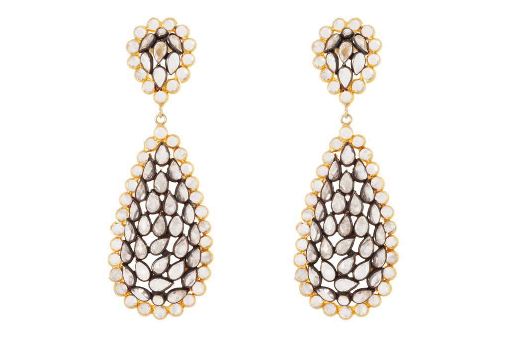 Mohini Rock Crystal Earrings