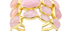 Kelly Morganite Cuff Bracelet