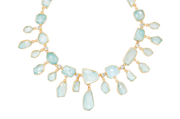 Aquamarine Mughal Necklace