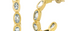 Mykonos Blue Topaz Hoop Earrings