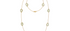 Pebble Long Prehnite Necklace