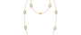 Pebble Long Prehnite Necklace