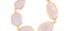 Pebble Morganite Bracelet