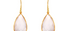 Pebble Rose Quartz Earrings