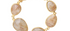 Pebble Rutile Quartz Bracelet