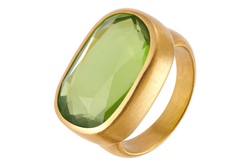 Peridot Fine Gold Ring