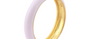 Pia Pink Enamel & Diamond Ring