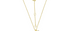 Polka Dot Blue Topaz & Peridot Necklace