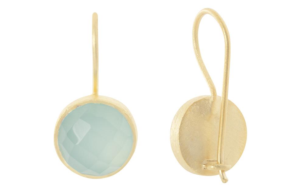 Cupcake Chalcedony Earrings