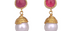 Poppy Pearl & Ruby Earrings