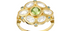 Posie Green Amethyst & Peridot Ring