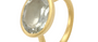 Roman Green Amethyst Ring