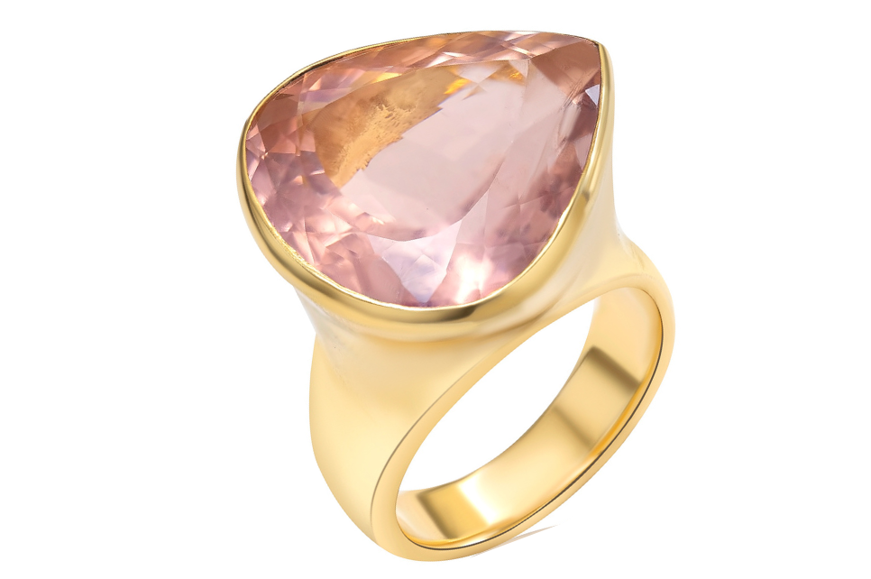 Rose Quartz Ring